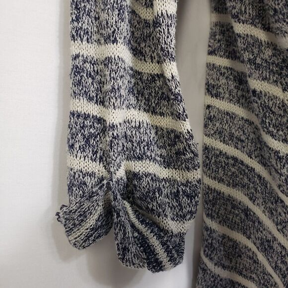 Urban Outfitters Pins and Needles Women Cardigan Sweater Large Open Front Stripe - Picture 7 of 10